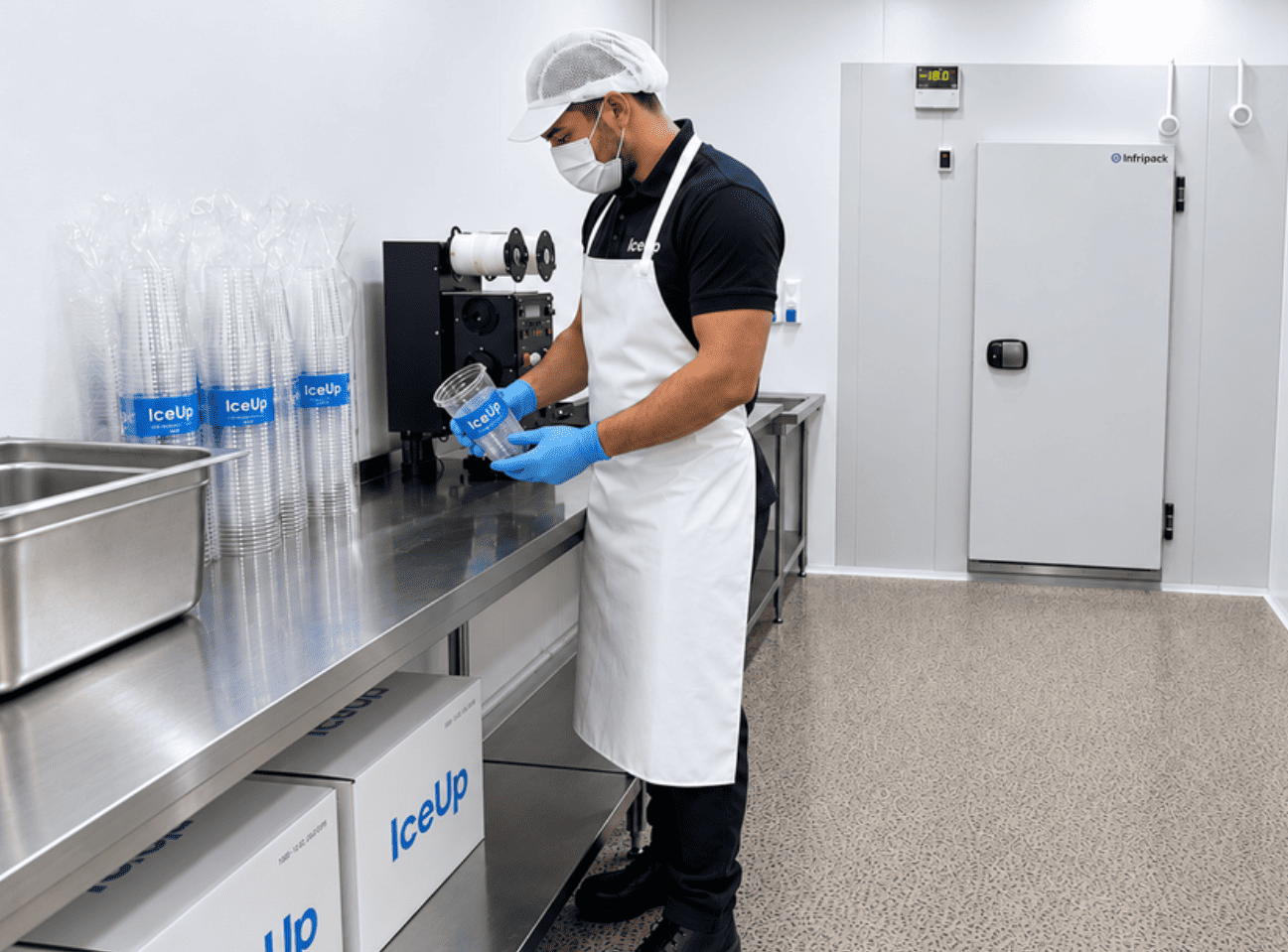 Instalaciones de producción de IceUp en Inca, Mallorca